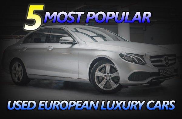 Looking for a used luxury car? Here are the five most listed models