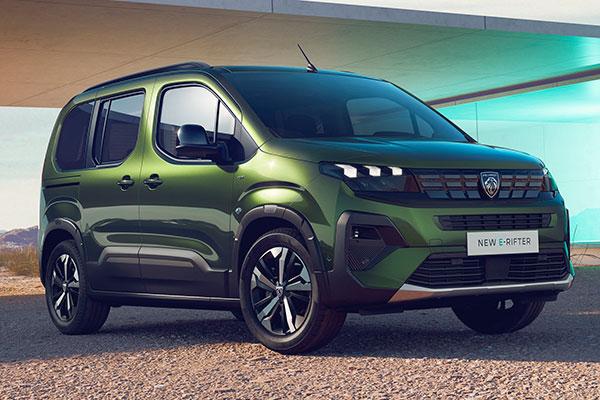 Peugeot reveals updated e-Rifter electric MPV