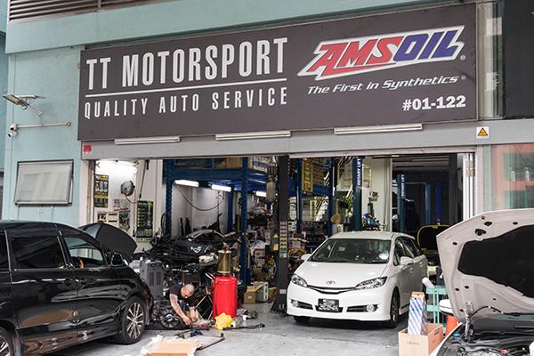 TT Motorsport strives for excellence for all repair work