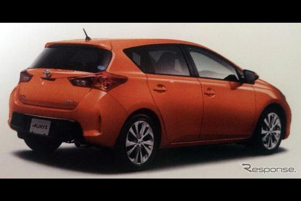 2013 Toyota Auris revealed ahead of debut on leaked brochure - Sgcarmart