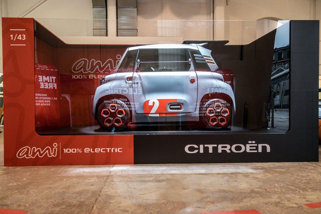 Citroen Ami featured at Milano Design City - Sgcarmart
