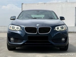 BMW 2 Series 218i Coupe Sunroof (COE till 08/2030) thumbnail