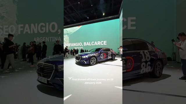 Mercedes-Benz’s convoy of "140 Years, 140 Places" 3 S-Class are here!