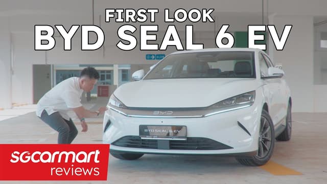 First Look: BYD Seal 6 EV | Sgcarmart Access